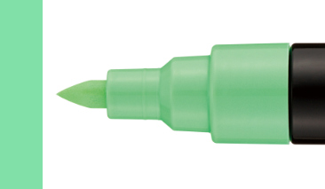 Brush Shaped 1-4mm Light Green