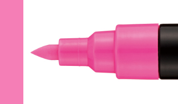 Brush Shaped 1-4mm Pink