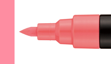 Brush Shaped 1-4mm Coral Pink