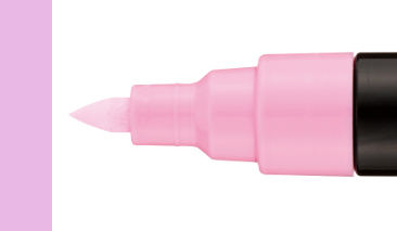 Brush Shaped 1-4mm Light Pink