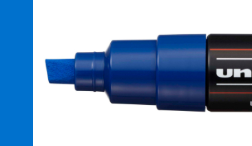 8,0mm Chisel Blue