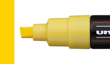8,0mm Chisel Yellow