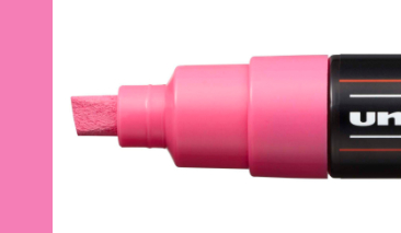 8,0mm Chisel Pink