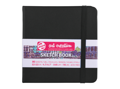 12x12cm Black