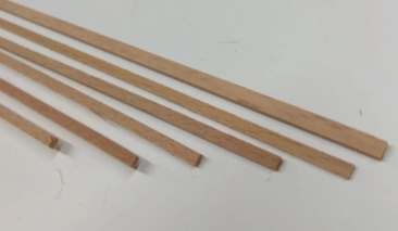 Ράβδος Τετράγωνη 1m 2x4mm